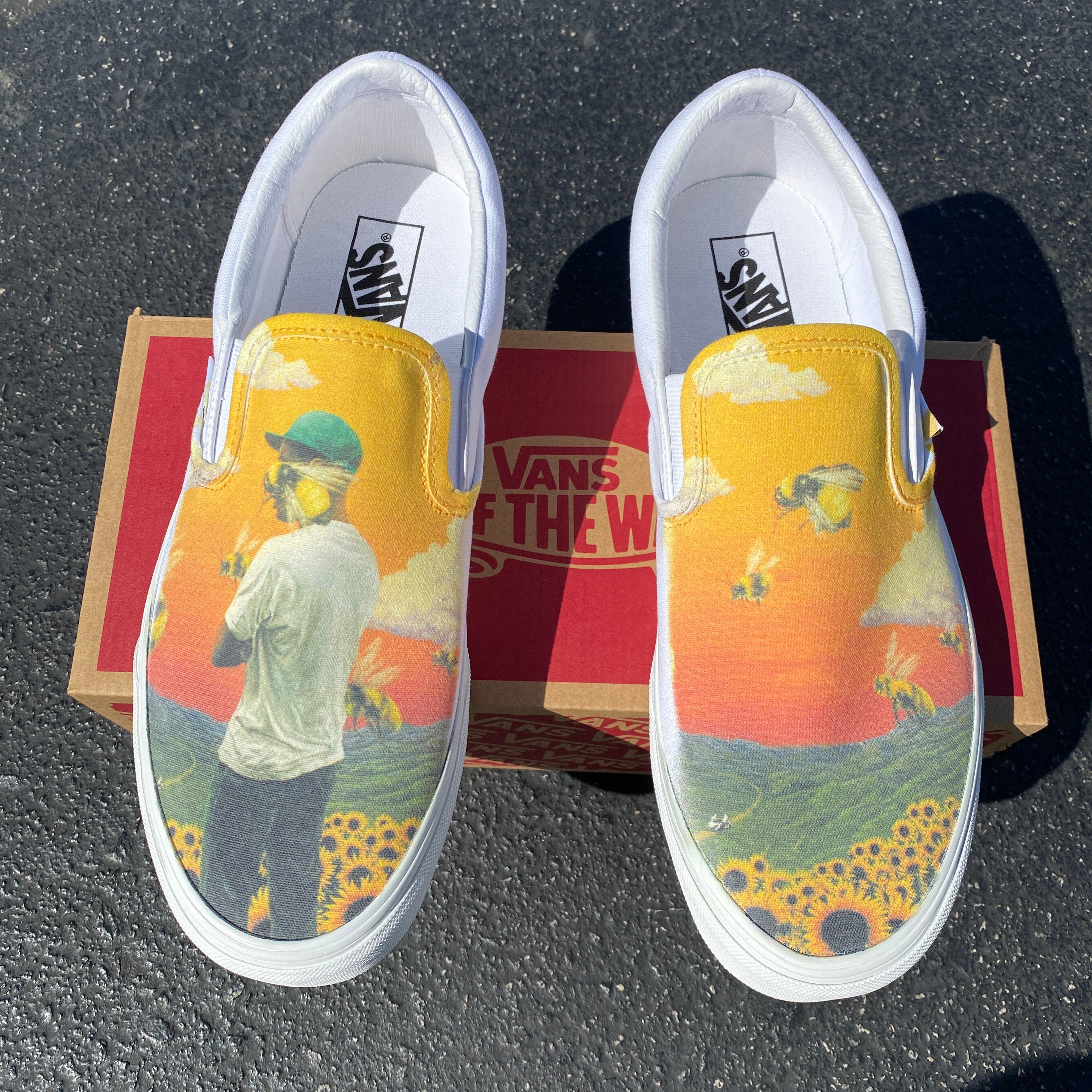 tyler the creator flower shoes