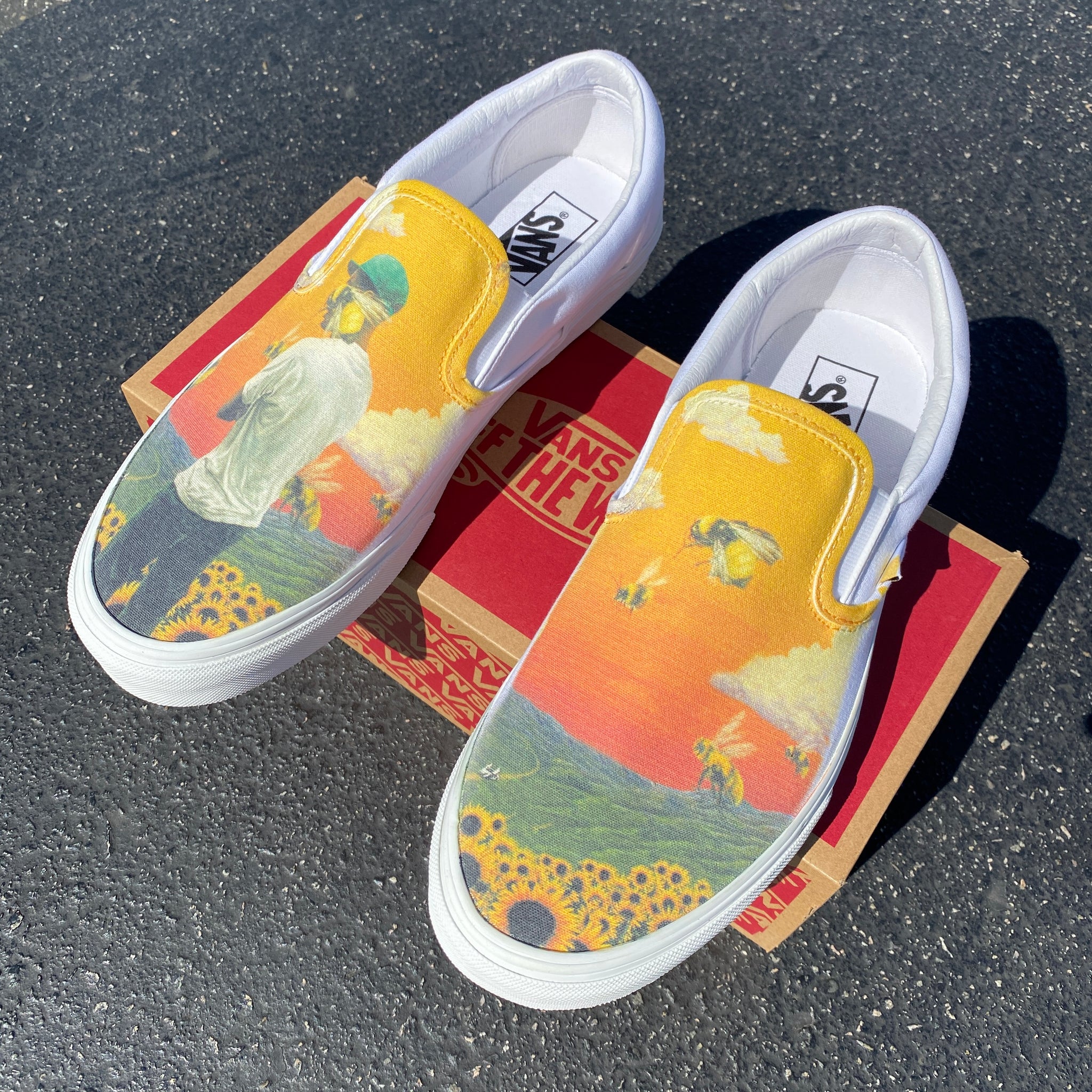 tyler the creator vans flower