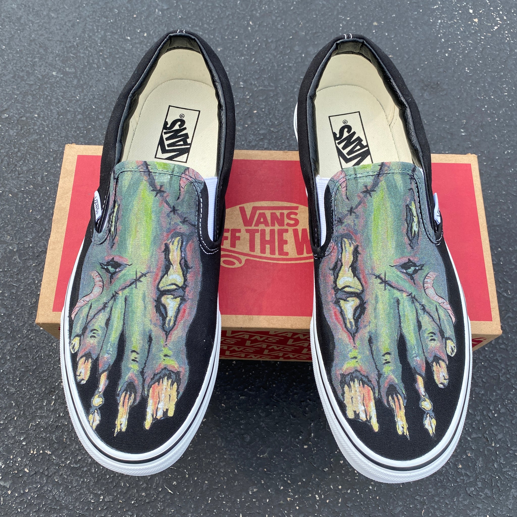 vans zombie shoes