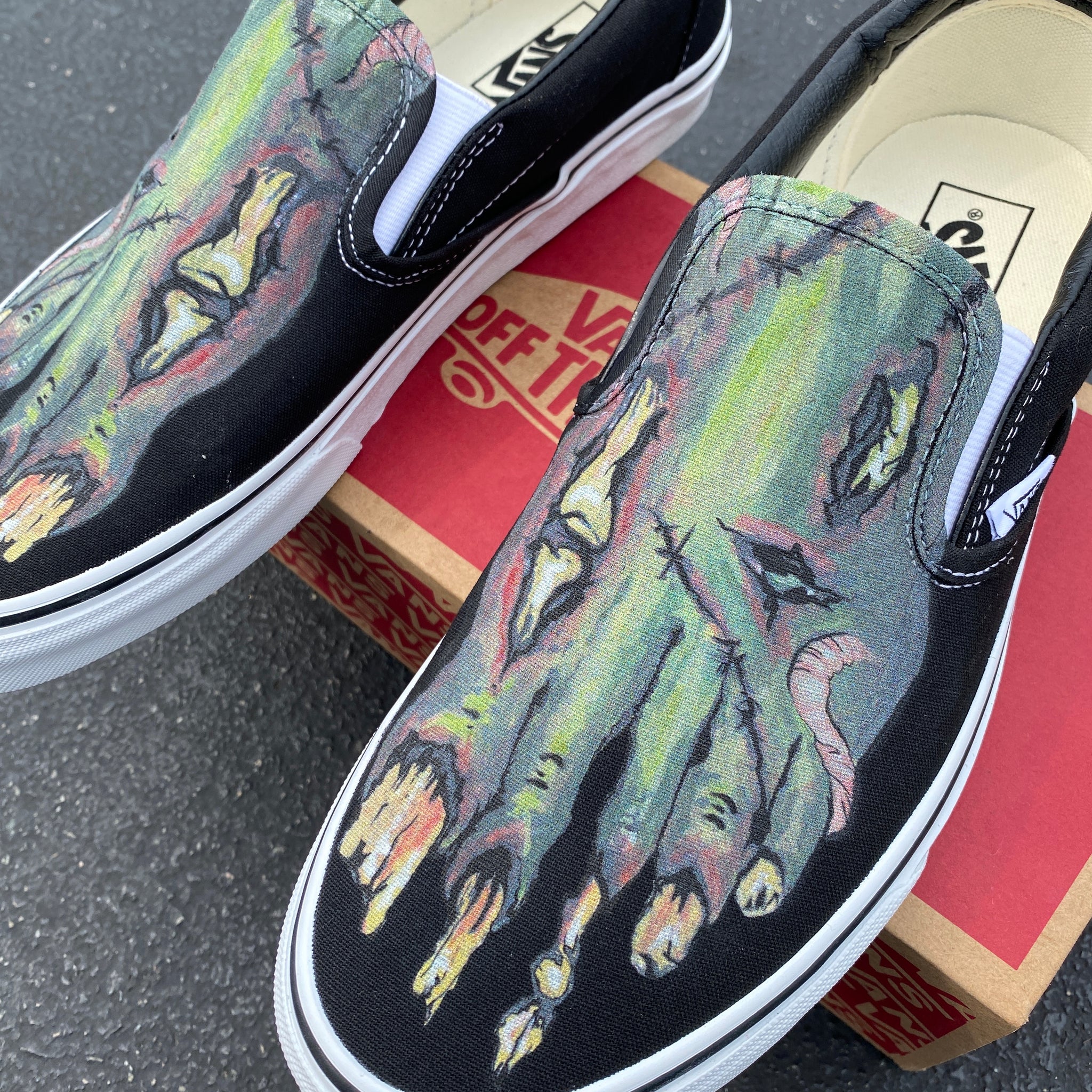 vans zombie shoes