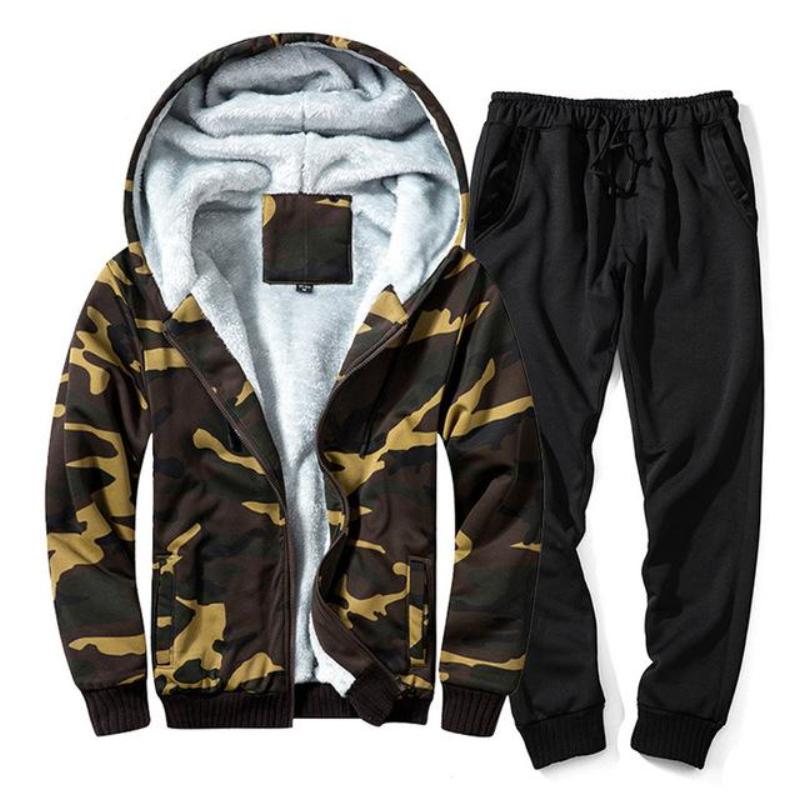 Casual Camouflage Man Sweatsuit - Camouflage Clique