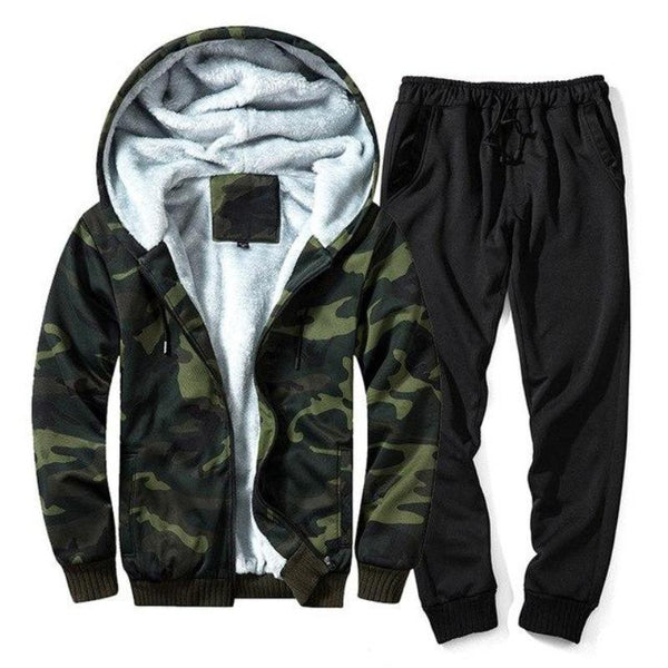 Casual Camouflage Man Sweatsuit - Camouflage Clique