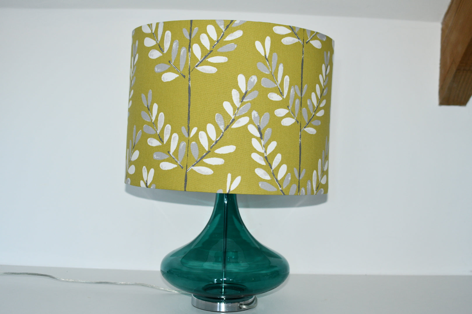 lime green table lamp shade