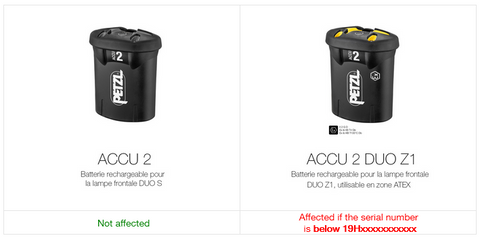 are other ACCU 2 batteries affected?