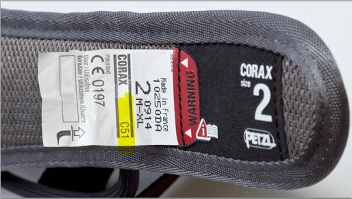 Sport Harness Identification Label