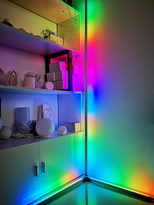 Aurora color changing led light Corner Lamp