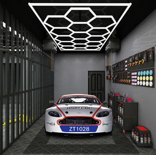 Hexagon Garage Lights – Quantum Touch LED