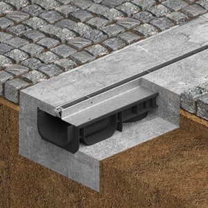 Slot drainage systems