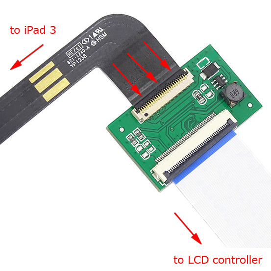 ipad3 lvds connection