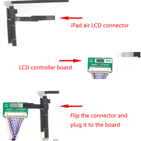 iPad AirのLVDS接続