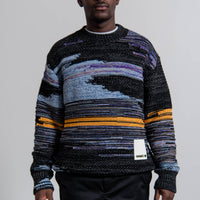 Static Knit Crewneck Sweater Tin OAMT751067