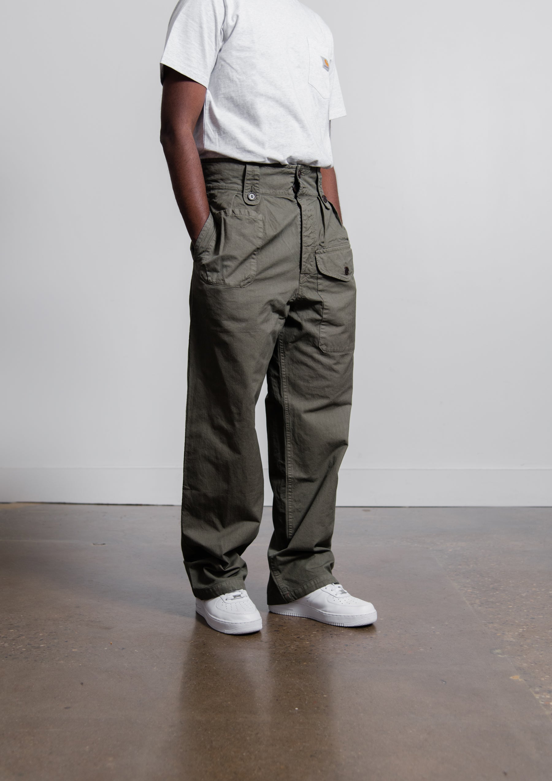 新品 visvim 21AW CORONEL PANTS (W/L) OLIVE | gulatilaw.com