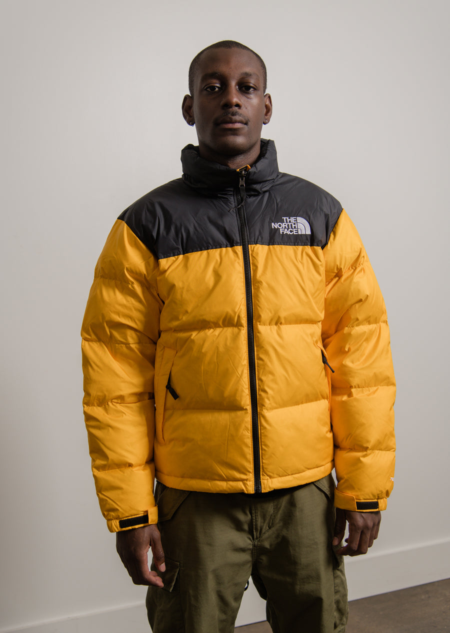 gold nuptse jacket