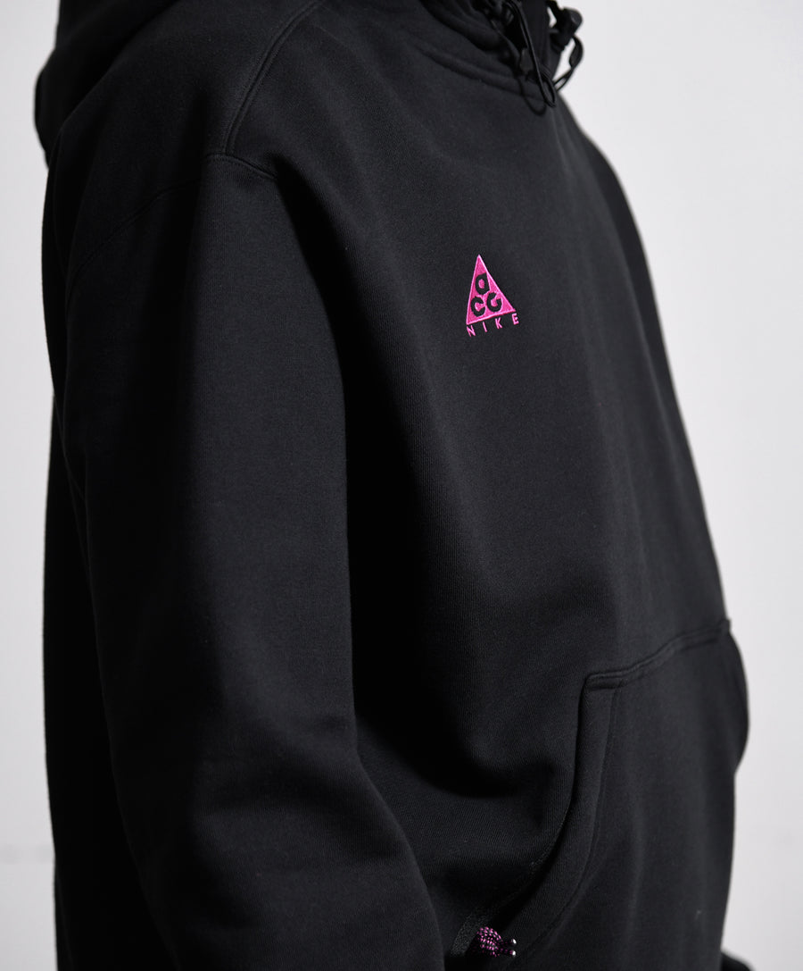 nike acg pullover hoodie black