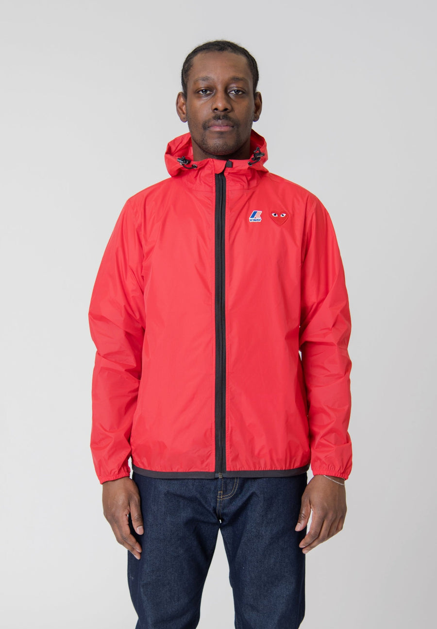 K Way Full Zip Packable Jacket Red J501 2 Nomad