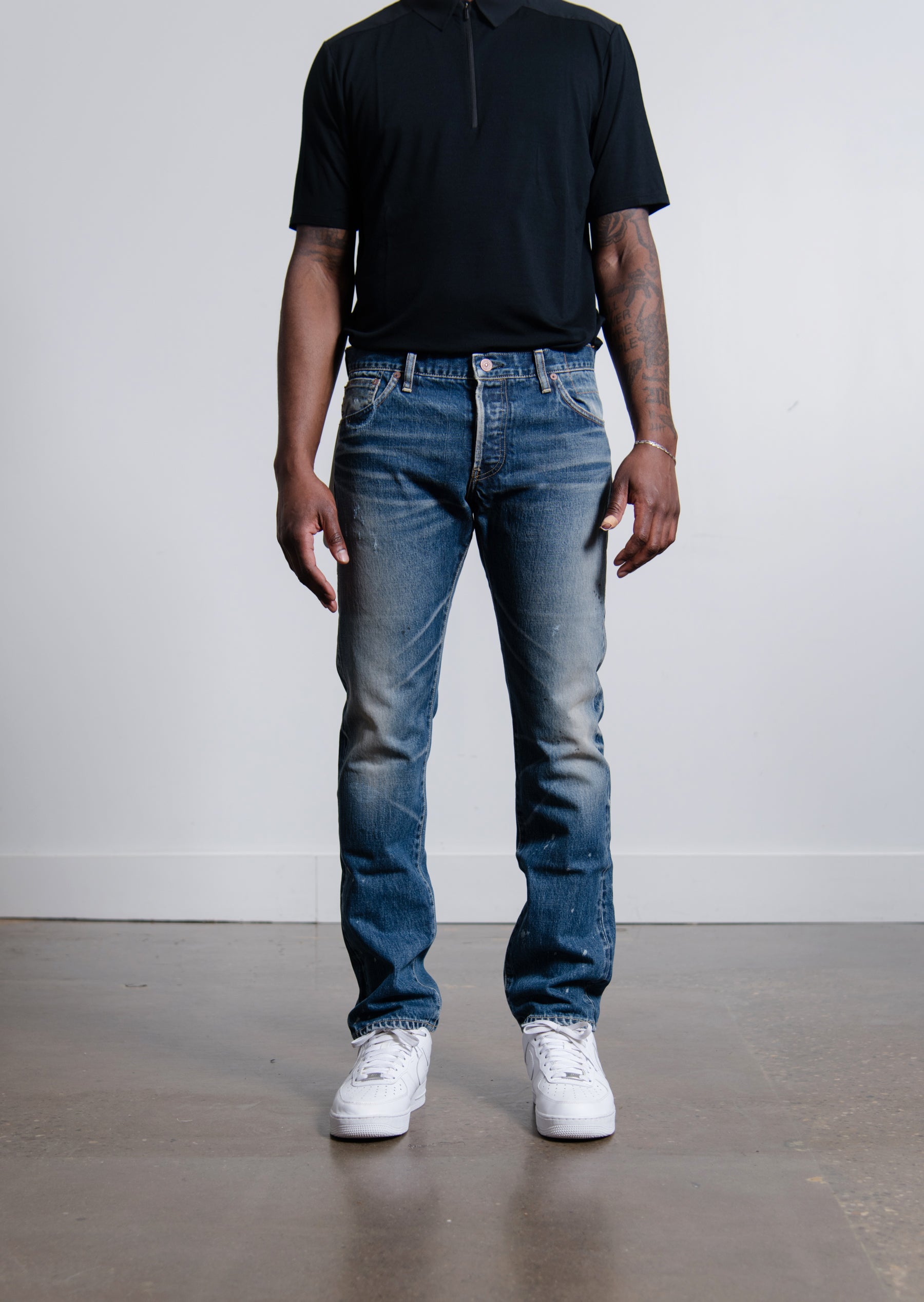 Visvim SS Handyman Shirt Damaged Indigo – NOMAD