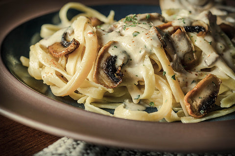 Creamy Garlic Mushroom Pasta Luxeit Blog