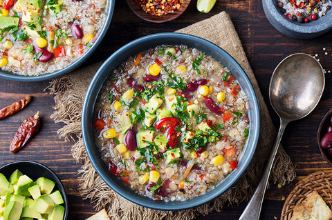 Quinoa and Black Bean Stew Luxeit Blog
