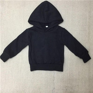 plain black hoodie youth