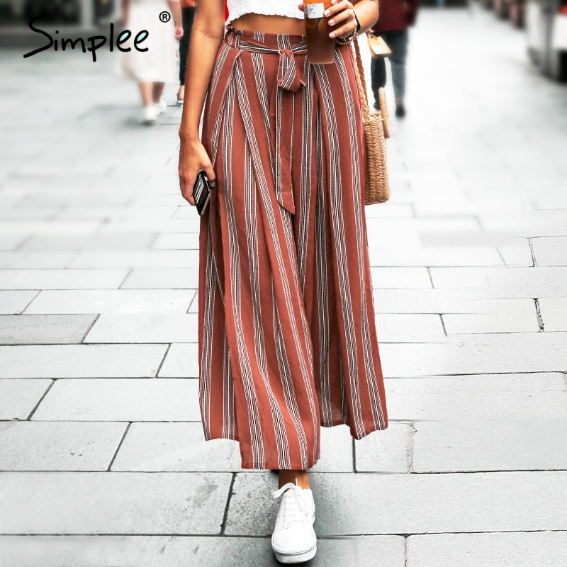 wide leg summer pants