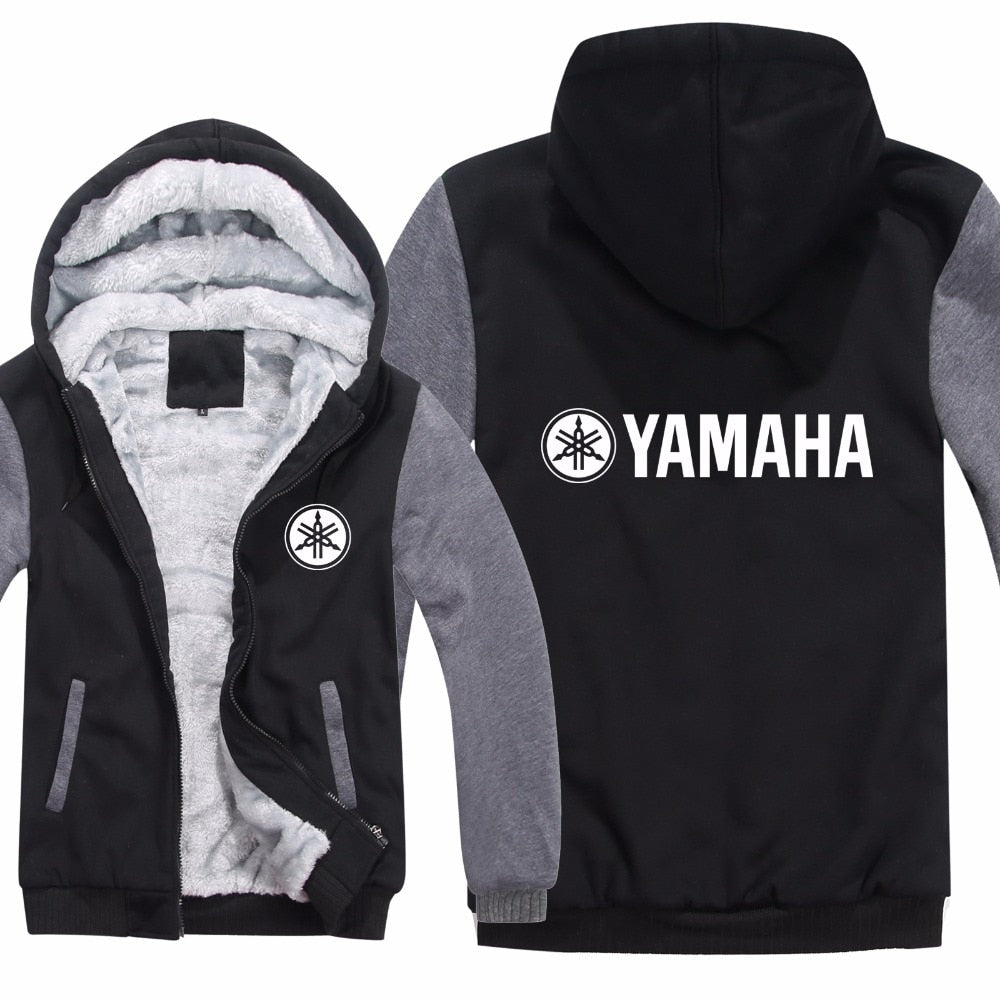 yamaha zip up hoodie