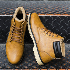 high top lace up boots mens