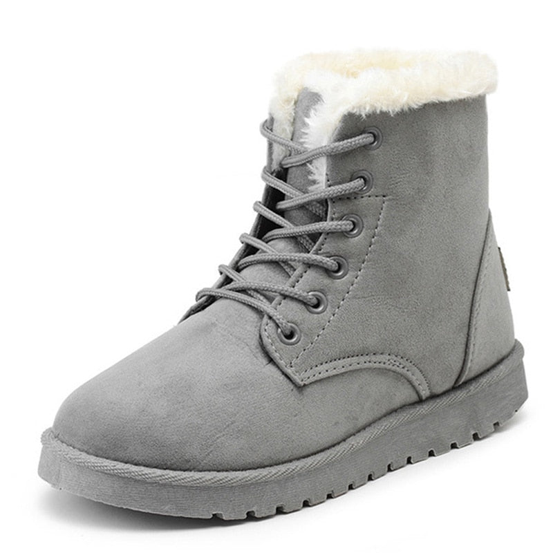 lace up snow boots ladies