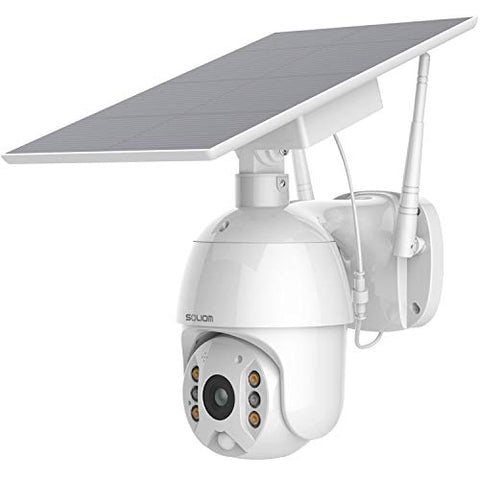 Home Security Camera Outdoor, Wireless WiFi Pan Tilt 360° View Spotlig –  lightmansolar