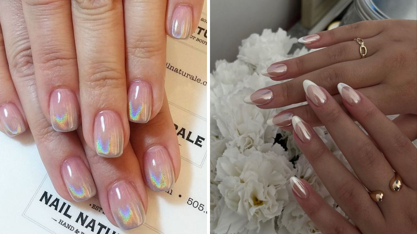 Lucy Makeup store nail trends - holo everything