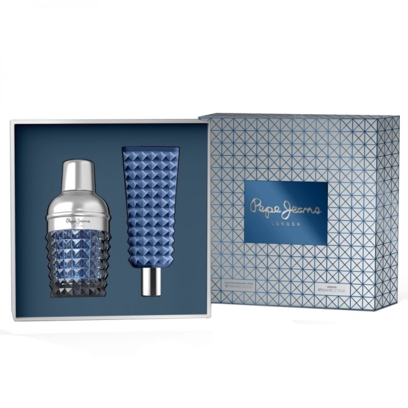 LUCY + MALTA For Pepe - Edp Shower Gift 80Ml MAKEUP Gel Celebrate Jeans Him STORE Set 100Ml