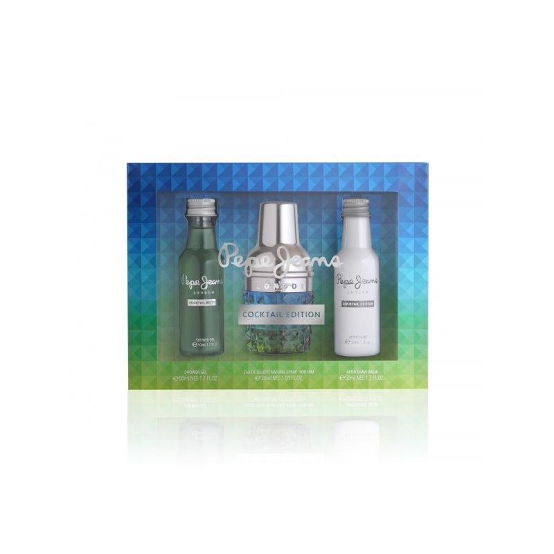 Body Pepe STORE 50Ml + Jeans Cocktail Gift Sho Her Edt Lotion MALTA For + Set - MAKEUP LUCY 30Ml