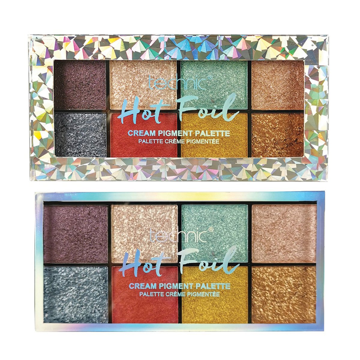 cream glitter eyeshadow palette