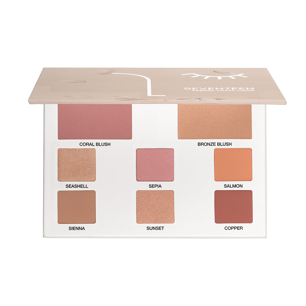 KATIA bronze & blush & highlight palette - RH2172