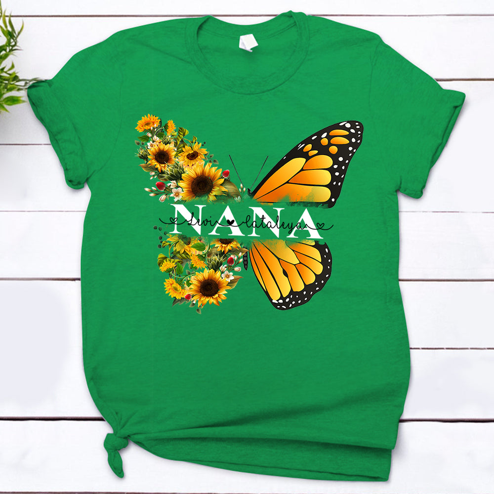 Personalized I Love Being NANA Shirts, HUTS