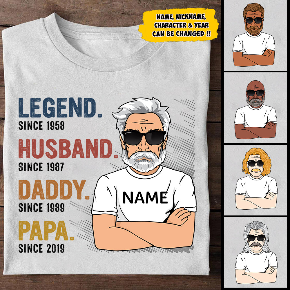 Grandpa's Keepers Fishing Personalized Shirts, HUTS