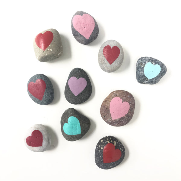 Sticks & Stones Heart Stones