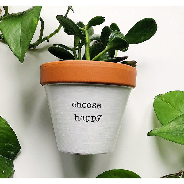 Choose Happy Planter