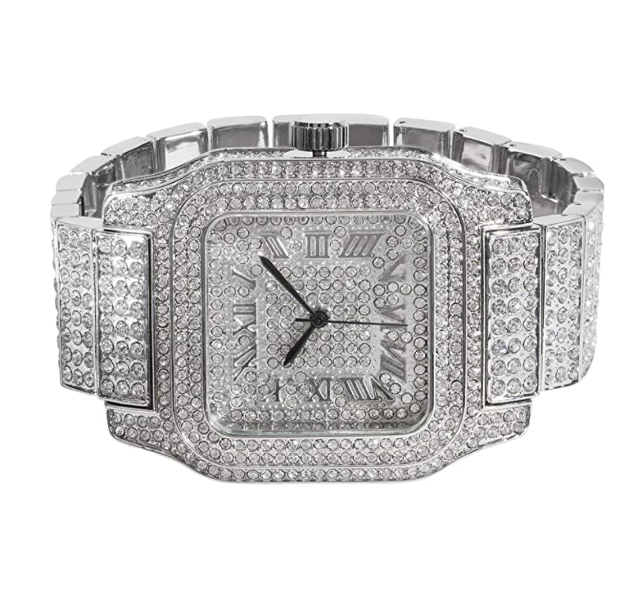 mens bling watches big faces