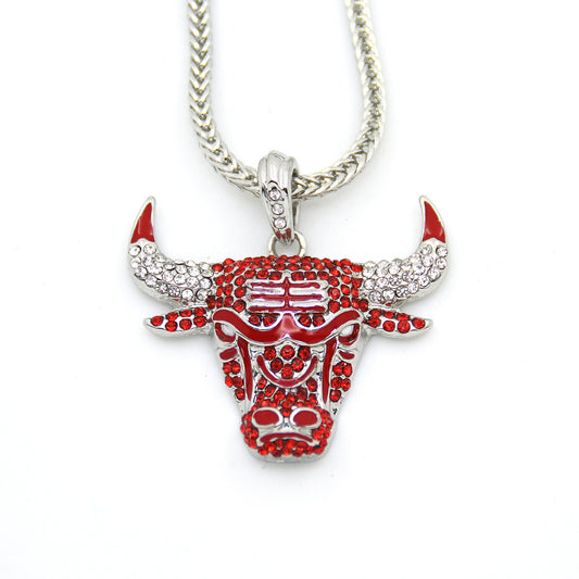 🚨 Bulls Drop Alert 🚨 This Bulls necklace goes crazy