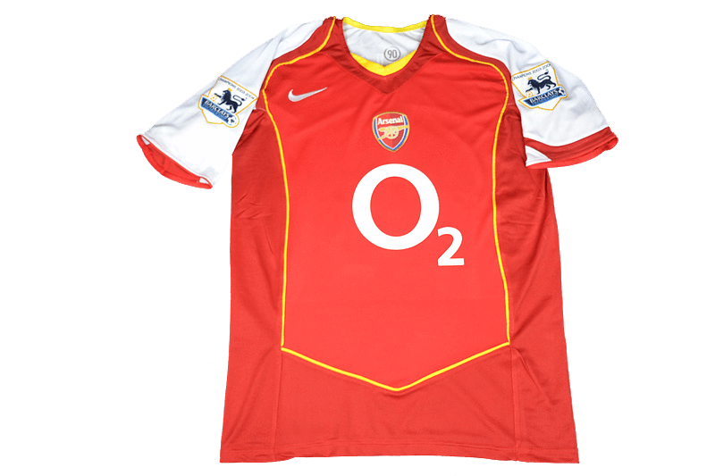 arsenal old jerseys