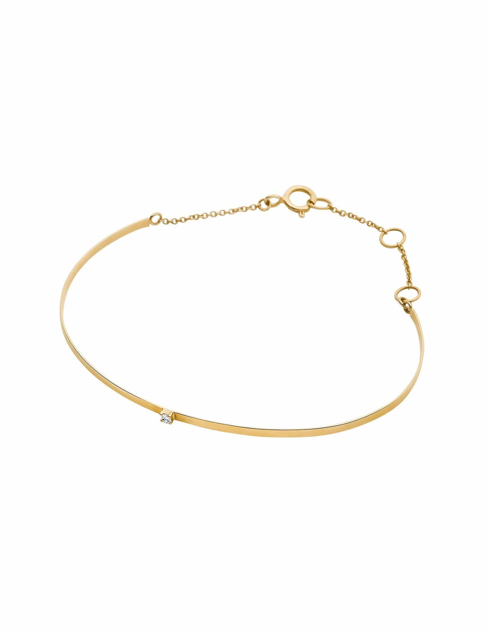 Solid Gold Bracelets - Luna Rae