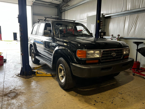 A 1995 Toyota Landcruiser