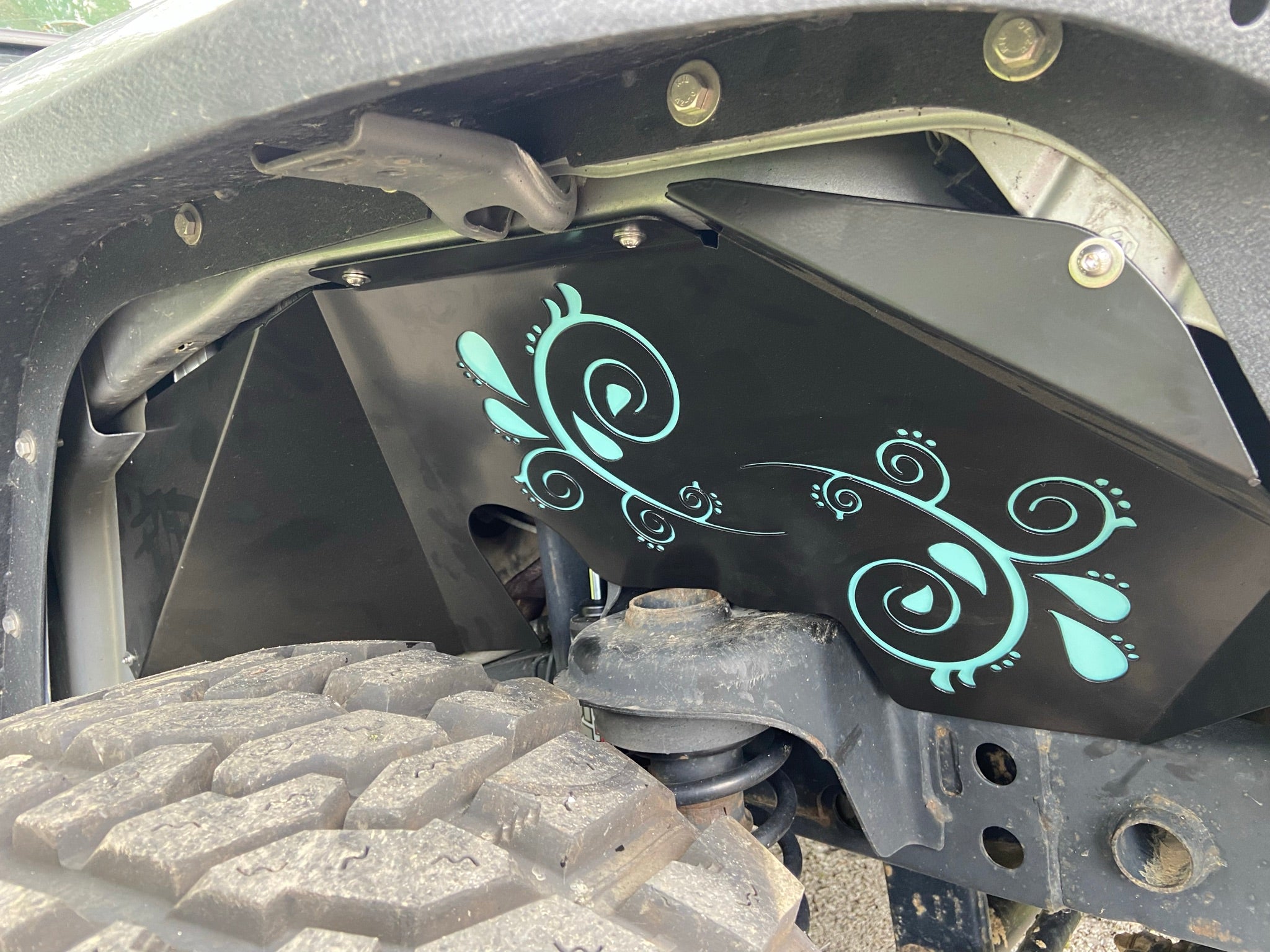 Jeep JK Custom Front Inner Fender Liners – For Fox Sake Offroad
