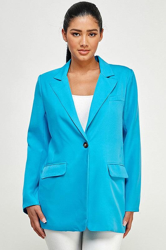 One Button Blazer