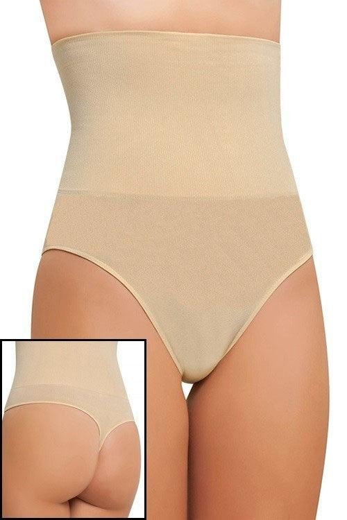 Thong brief body shaper