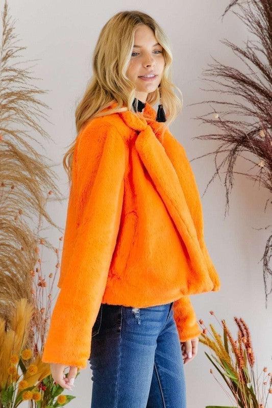 faux fur jacket