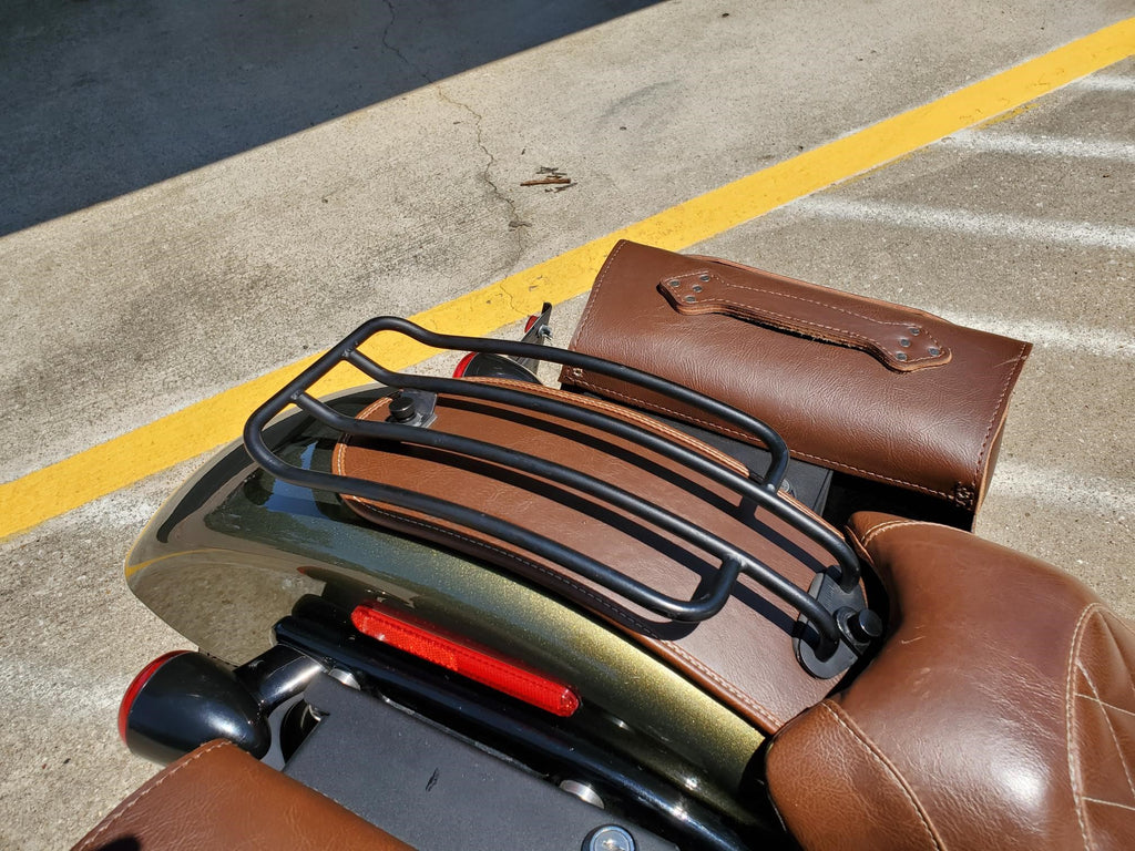 custom leather fender bibs for harley davidson