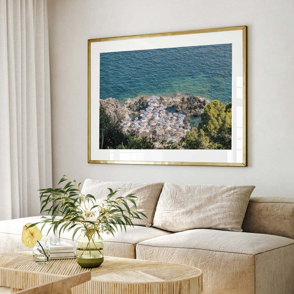 Shop Capri Italy Oblong Frame Photo I Oblongshop and Print Shop Art –