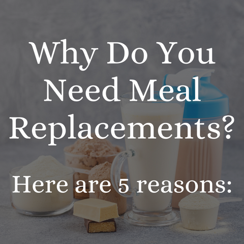 5 reasons why we need meal replacements