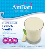 french vanilla 15g bariatric protein shake